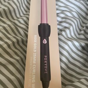 FOXYBAE rose gold 25mm curling iron